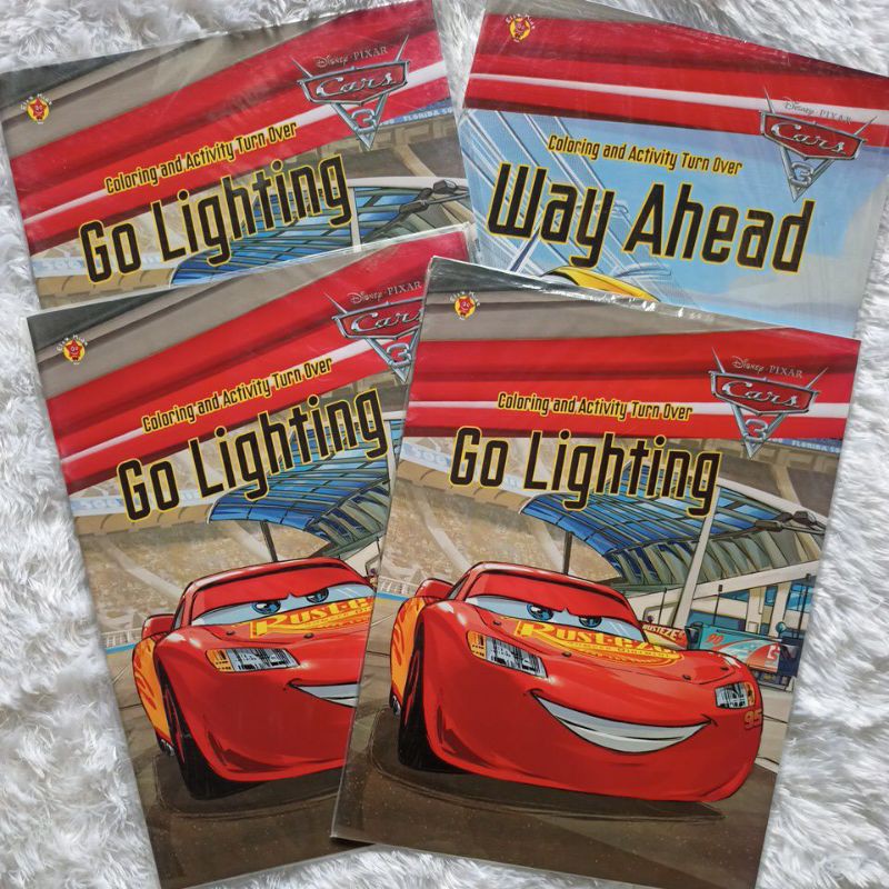 Buku Aktivitas Disney Pixar Cars - Go Lighting - Way Ahead