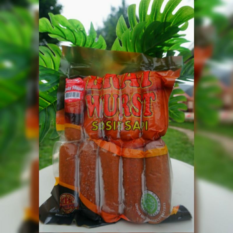 

SOSIS BRATWURST KINGFOOD LADA HITAM