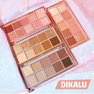 DIKALU Premium Eyeshadow Matte Palet Waterproof And Drable Glitter Pallete 10 Colors XX041