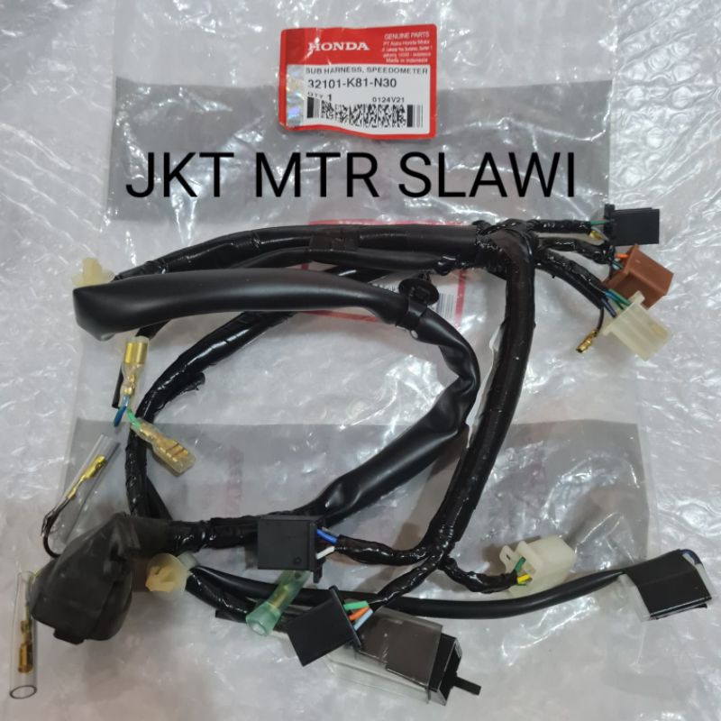 32101-K81-N30 Sub harness speedometer kabel speedometer spido beat street  esp ori Honda