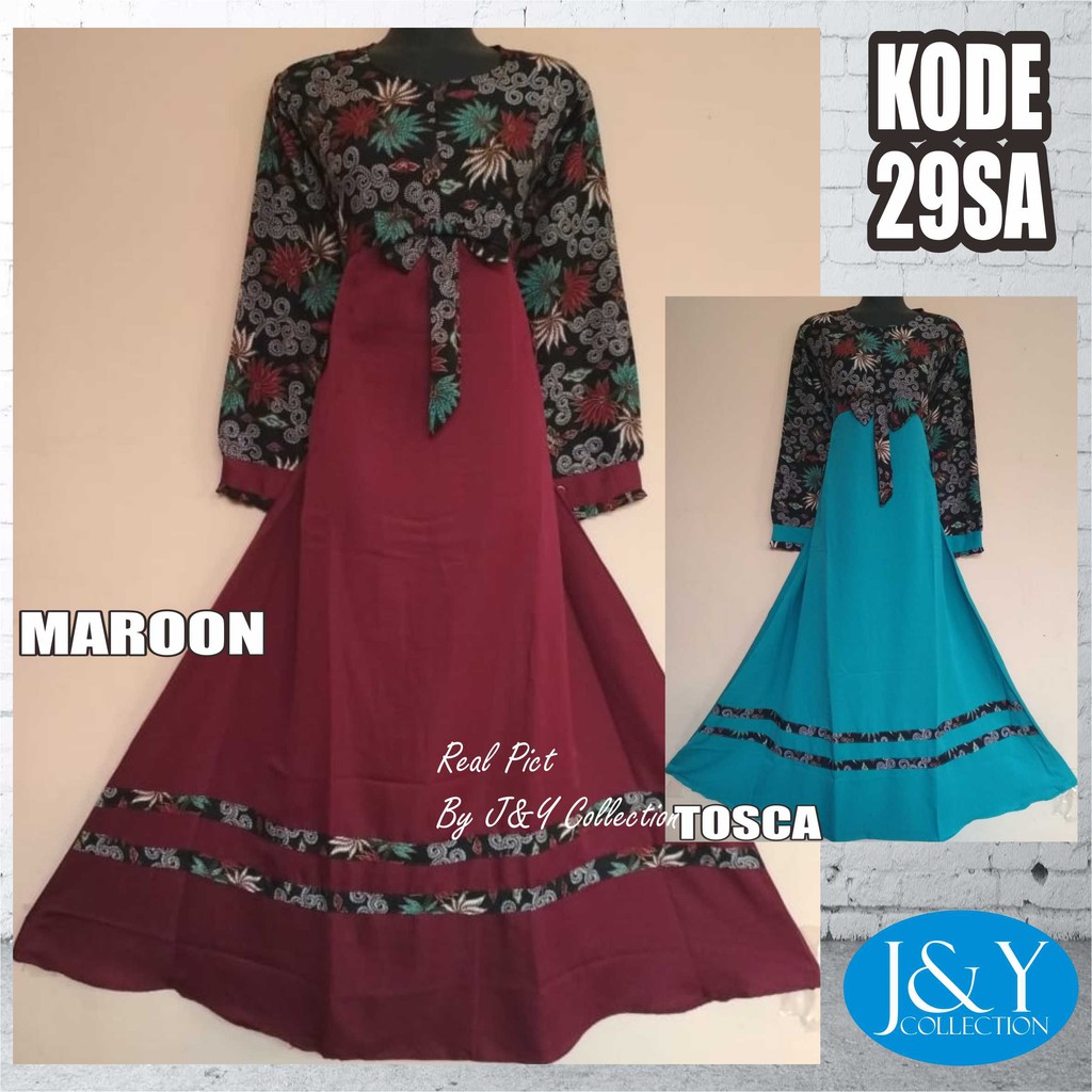 Baju Muslim Balotelli / Gamis / Dress / Gamis Syar'i / Kode 29S