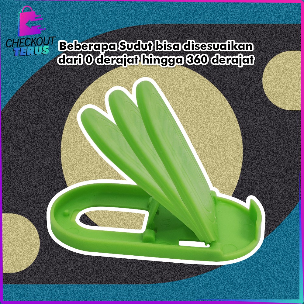 CT C366 Stand Holder Hp Penyangga Hp Stand Holder Untuk Nonton Aksesoris Hp Dudukan Handphone Sandaran Hp Untuk Nonton