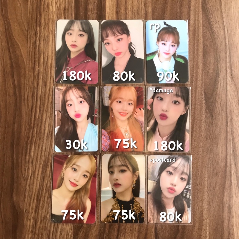 PHOTOCARD PC LOONA VIVI CHUU