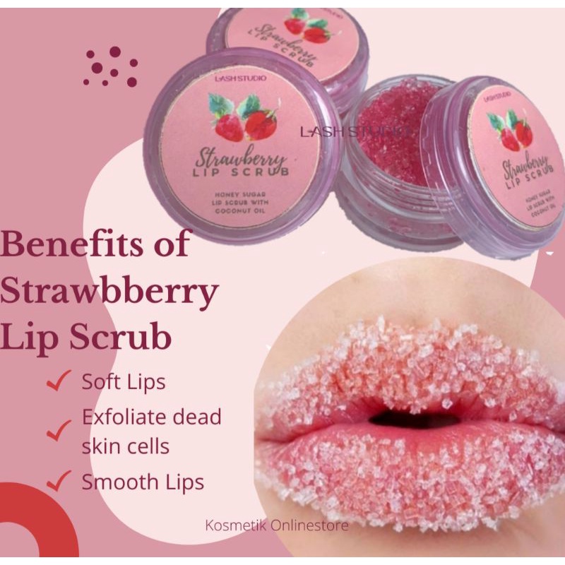 STRAWBERRY LIP SCRUB