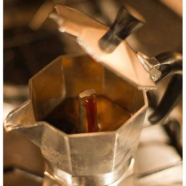 Pot Teko Pembuat Kopi Espresso Coffee Maker Moka Filter 100ml Stainles