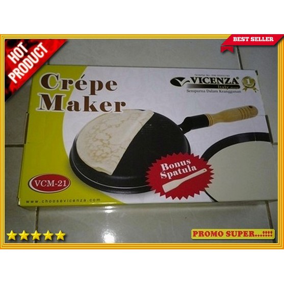 Vicenza Crepe / Crepes Maker / Wajan kwalik VCM-21 Y3132