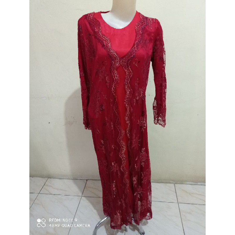 Gamis Kebaya Brokat
