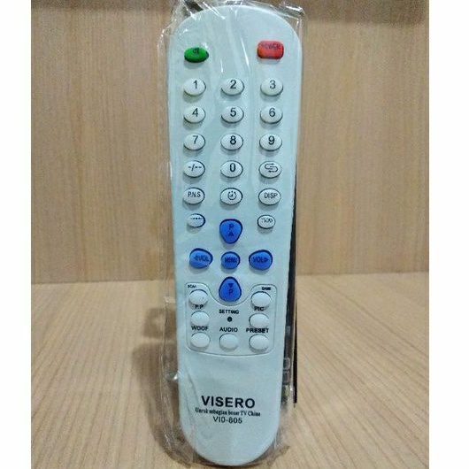 REMOT MULTIFUNGSI/UNIVERSAL TV CHINA/LOKAL/ remot tv china/VIO 805