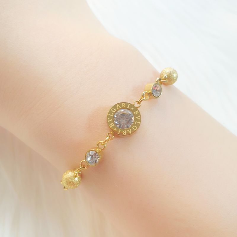 Gelang Serut Diamond Rhinestone Adjustable Bracelet N16122102