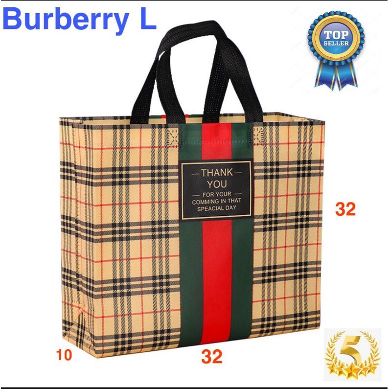 

tas kain branded, tas spunbond mewah, goodie bag, shopping bag, tas belanja