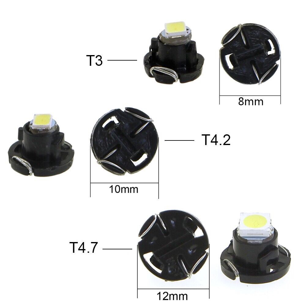 T3 T4.2 T4.7 Dashboard Instrument Light LED Indicator Air Conditioning Lamp Gear