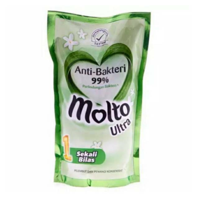 MOLTO PEWANGI PELEMBUT PAKAIAN ANTI BAKTERI 720 ML MOLTO HYGIENE SOFTENER BAJU PAKAIAN