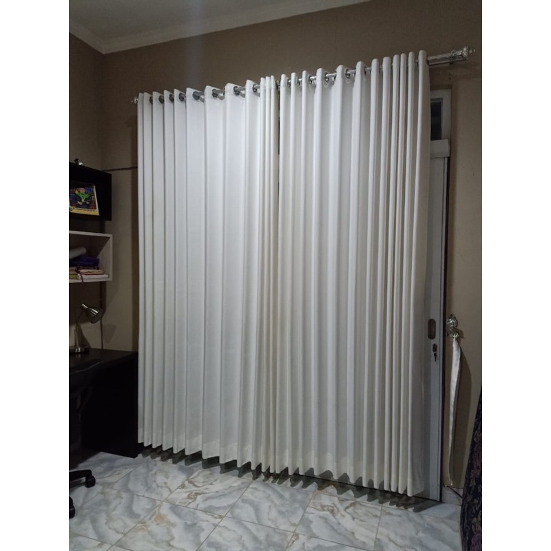 gorden blackout putih / broken white import