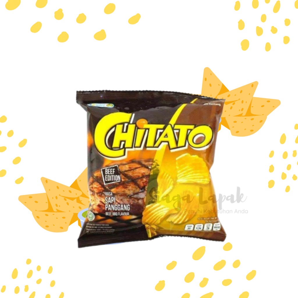 Chitato Mini Keripik Kentang Rasa Sapi Panggang 15 gr