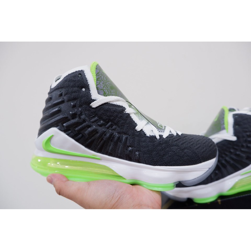 lebron 17 green and white