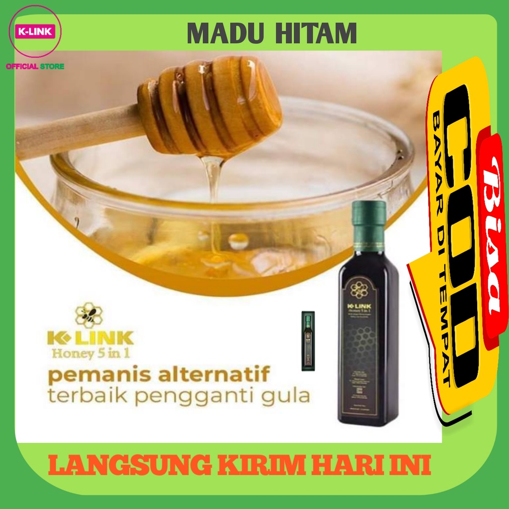 

K HONEY 5 IN1 ORIGINAL K LINK MADU HITAM ASLI TANPA CAMPURAN GULA