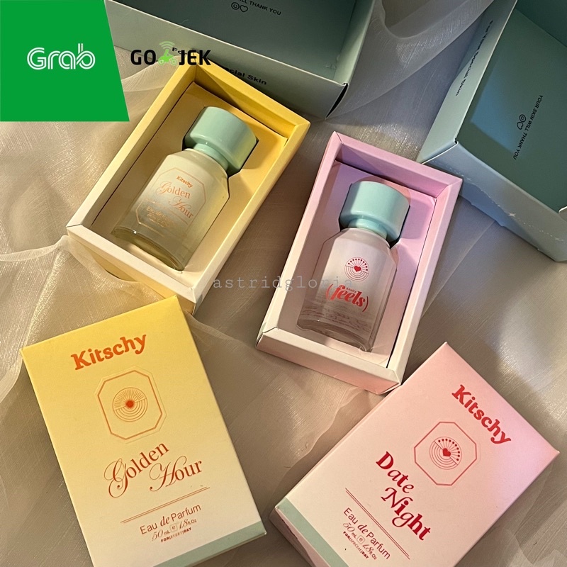 Jual (decant) Kitschy Feels Date Night, Golden Hour, Forever Vacation