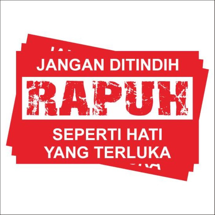 

Cetak Stiker Fragile 100pcs