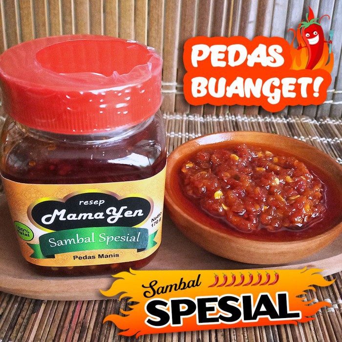 

Sambal Spesial resep Mama Yen - Pedas Manis & Nikmat - LEVEL 8