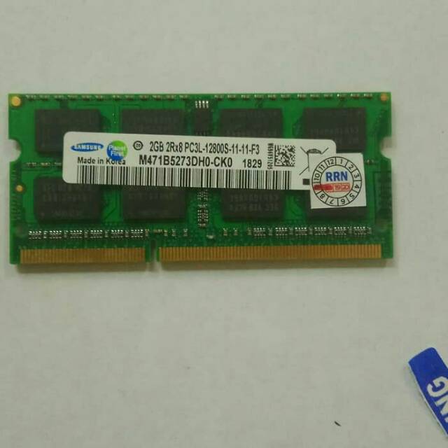 Ram Memori Sodim Laptop SAMSUNG 2GB DDR3L PC3L 12800 Original