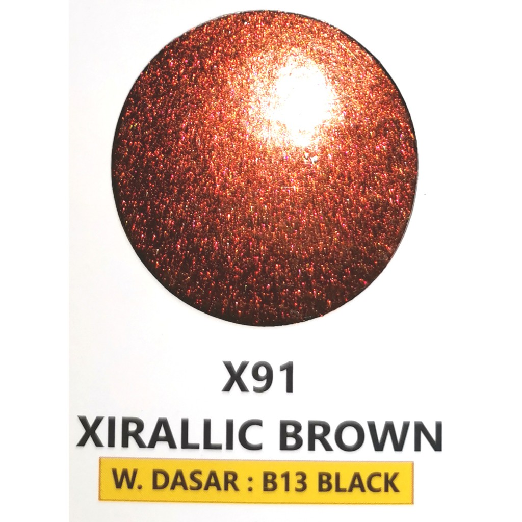 Pilok Xirallic Coklat,Merah,Hijau,Biru,Ungu Sapporo Ultimate 400ml