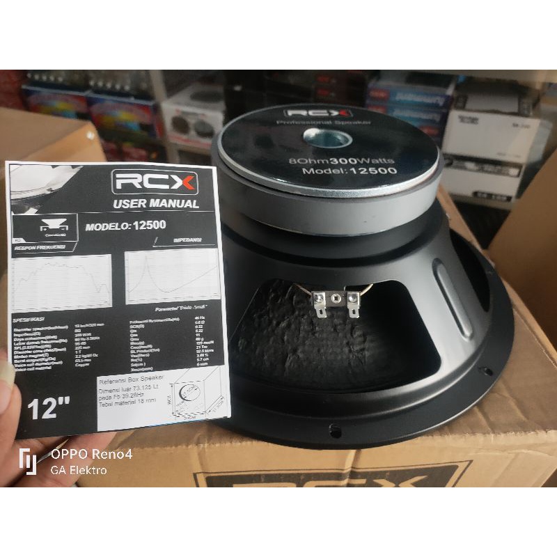 Speaker RCX 12500 12inch