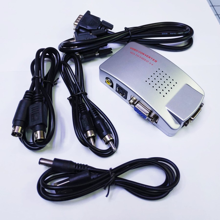 Converter VGA to RCA &amp; S-Video - PC to TV