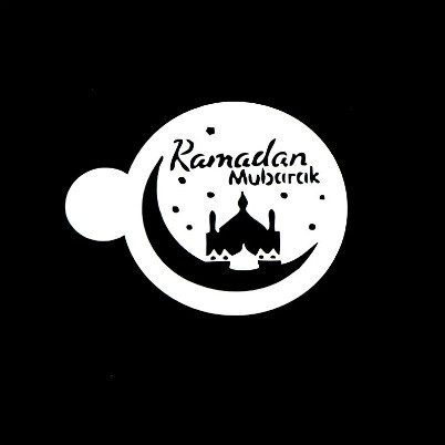 Ramadhan Theme Coffee Stencil (3pcs)