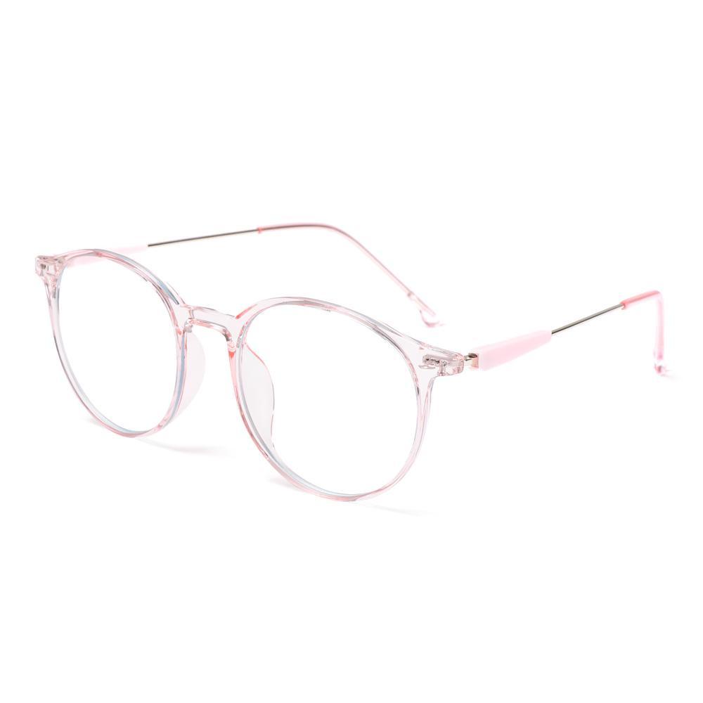 Nanas Kacamata Fashion Anti Sinar Biru Perlindungan Radiasi Flat Mirror Eyewear