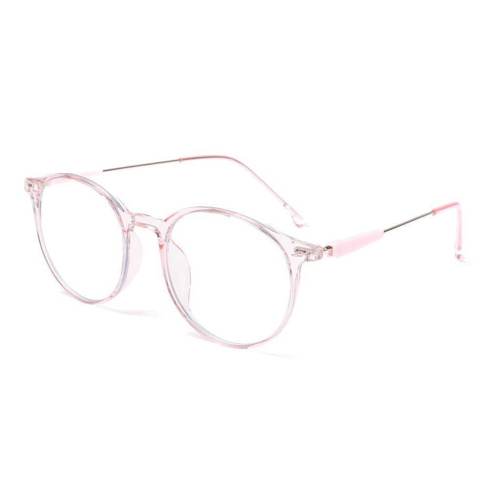 Nanas Kacamata Fashion Anti Sinar Biru Perlindungan Radiasi Flat Mirror Eyewear