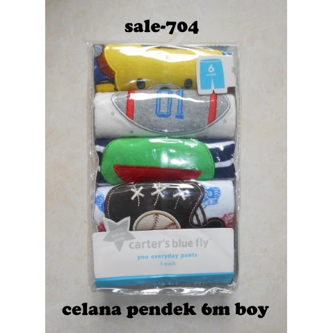 Celana Pendek boy 6m (sale-704)