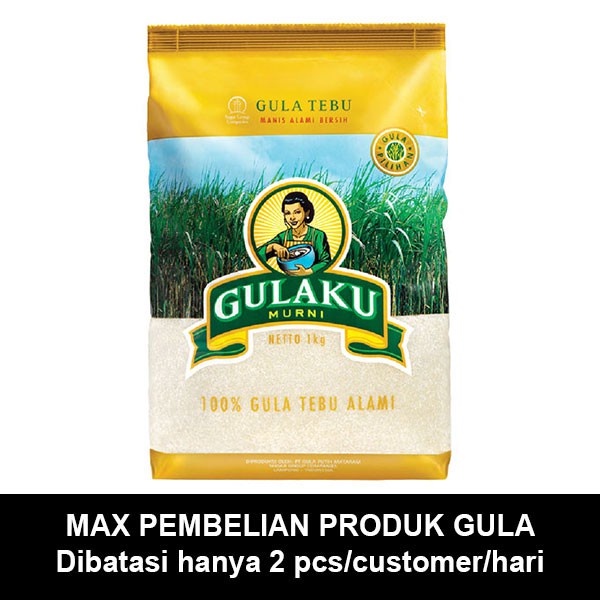 

Gulaku Gula Tebu Kng 1 Kg