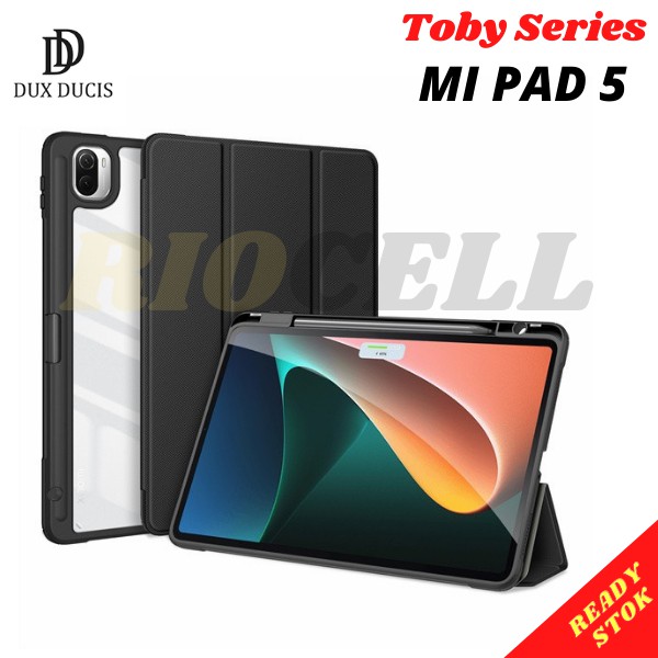 Dux Ducis Mi Pad 5 Tobby Series Pen Slot Book Cover Mi Pad 5 Case