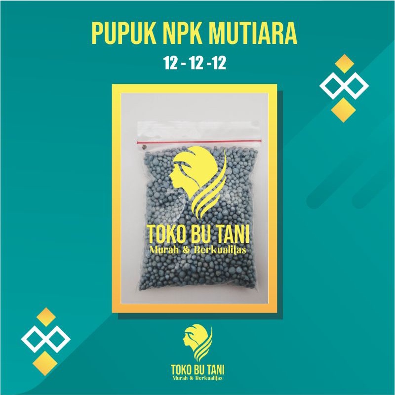 Pupuk NPK Mutiara 161616 Nutrisi Pertumbuhan Benih Tanaman Sayuran &amp; Bibit