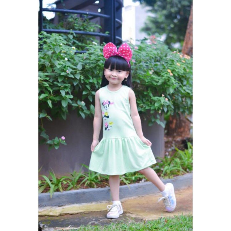 Dress anak perempuan 2th-5th