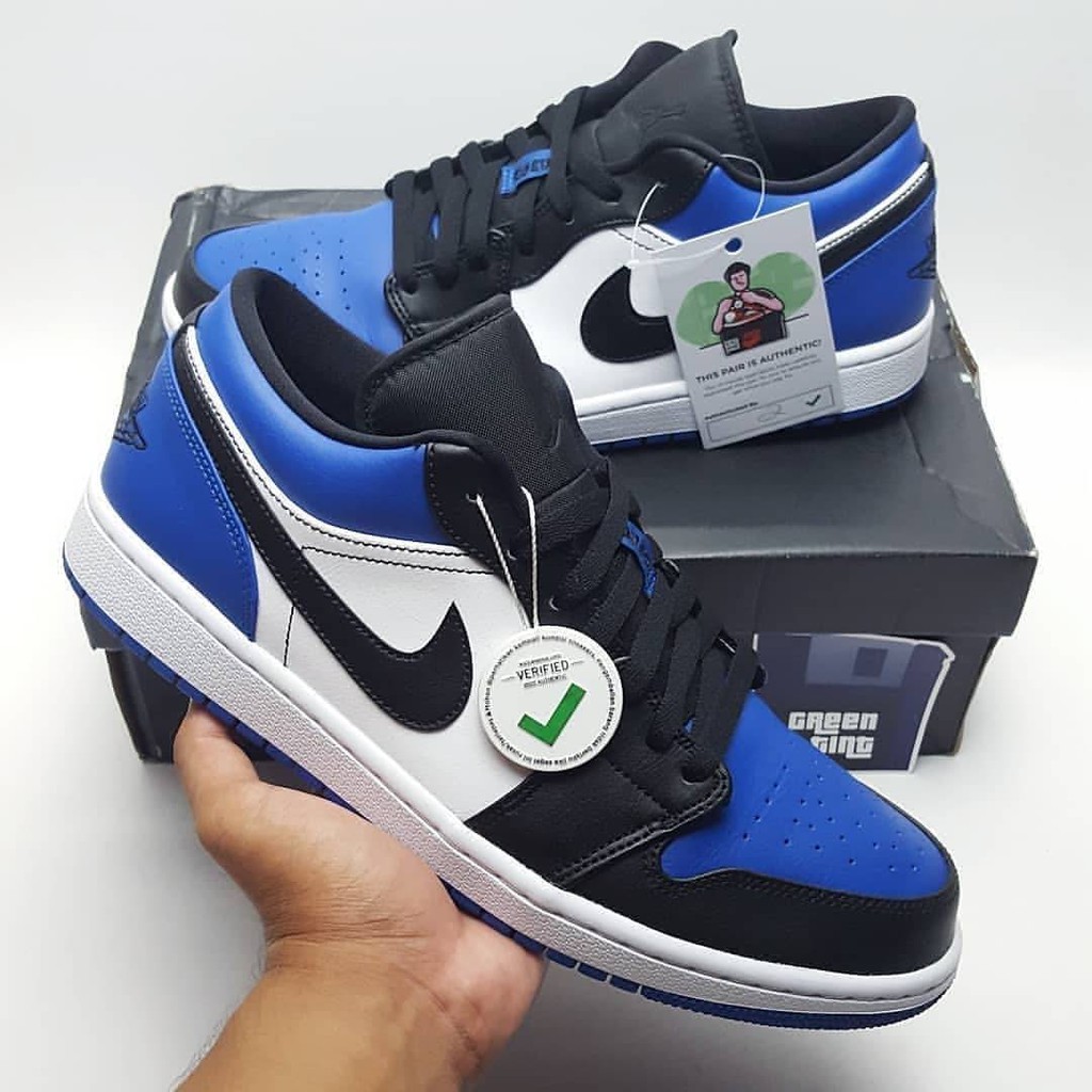 nike jordan 1 low royal toe