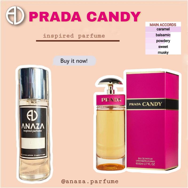 ANAZA PARFUME INSPIRASI DARI PRADA CANDY