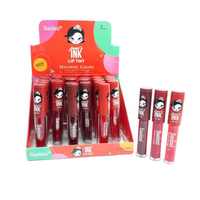 LIP TINT INK PERI'S /ISI.3.warna