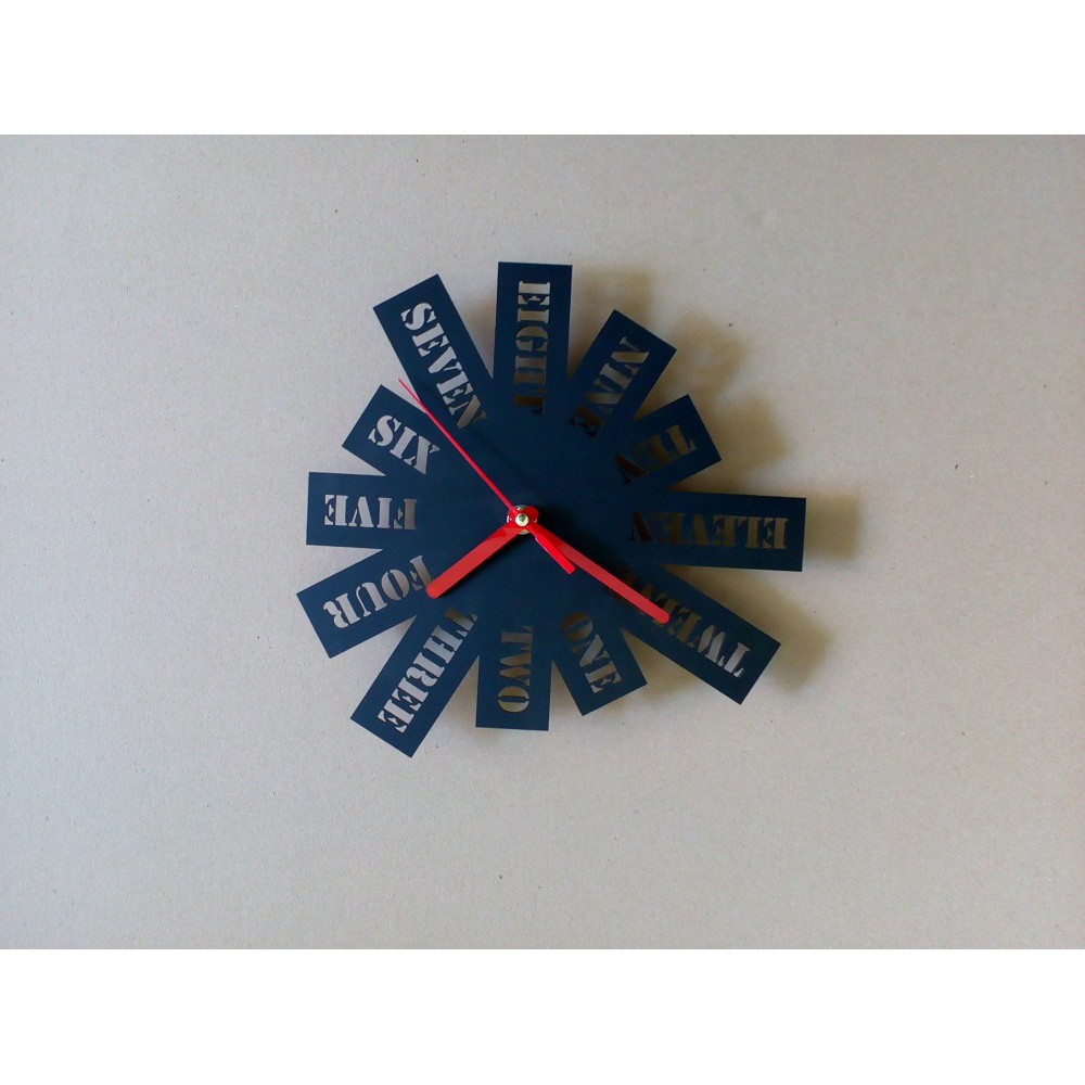 JAM DINDING ONETWELVE / JAM DINDING AKRILIK ONETWELVE / JAM DINDING AKRILIK MURAH