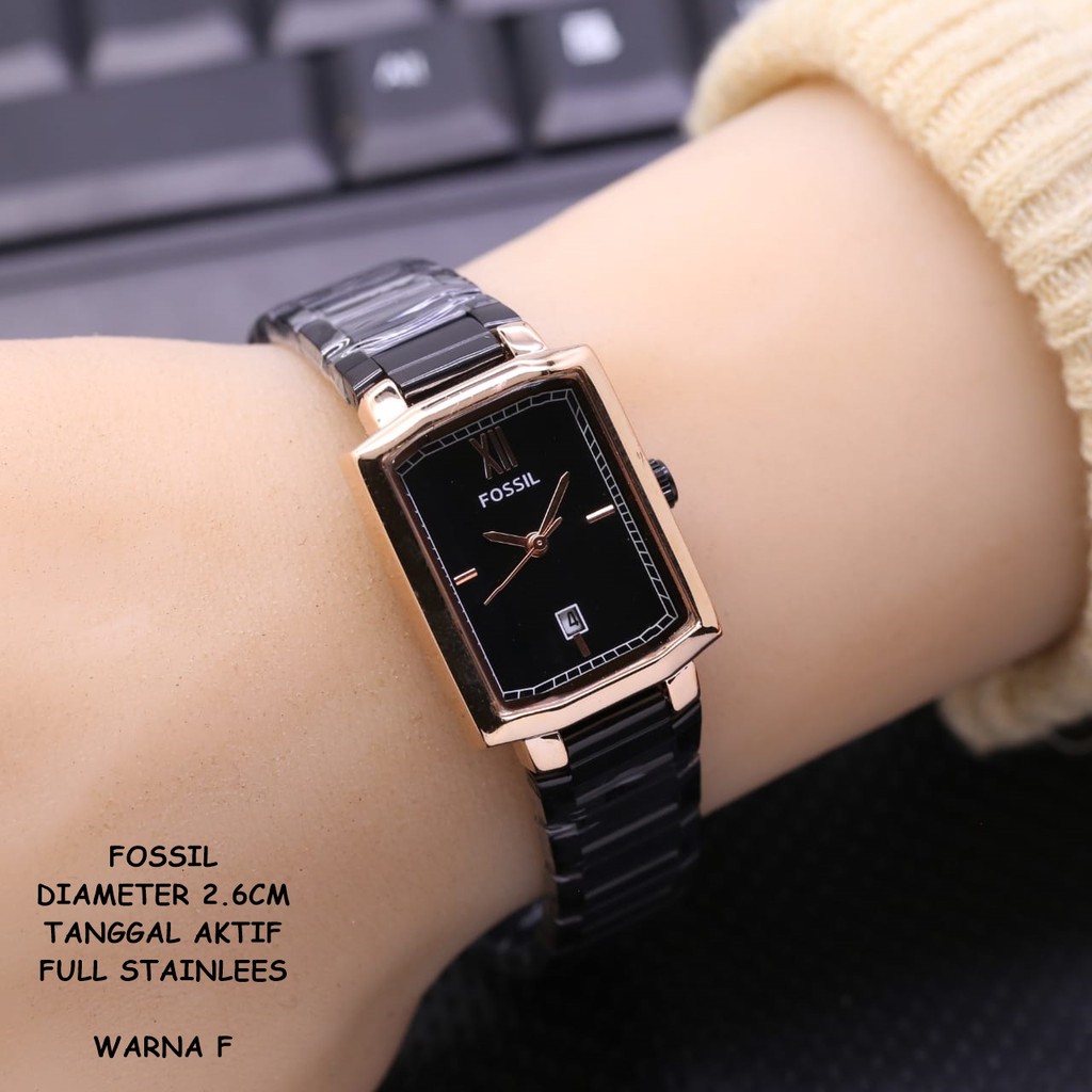 Jam Tangan Wanita/Cewek Fashion Capsul Full Stainless Tanggal Aktif