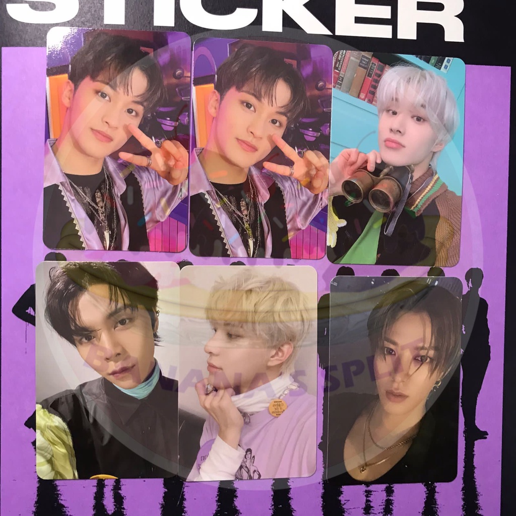 PHOTOCARD PC NCT 127 STICKER PB PHOTOBOOK SEOUL CITY STICKY VER. JOHNNY JUNGWOO YUTA MARK