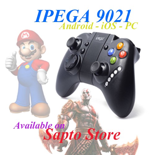 IPEGA 9021 Bluetooth Controller Stick Untuk Android iOS PC