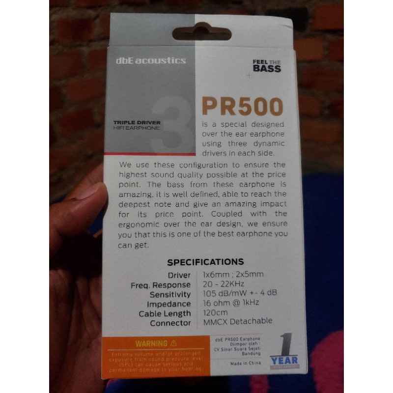 dbe pr500 triple driver