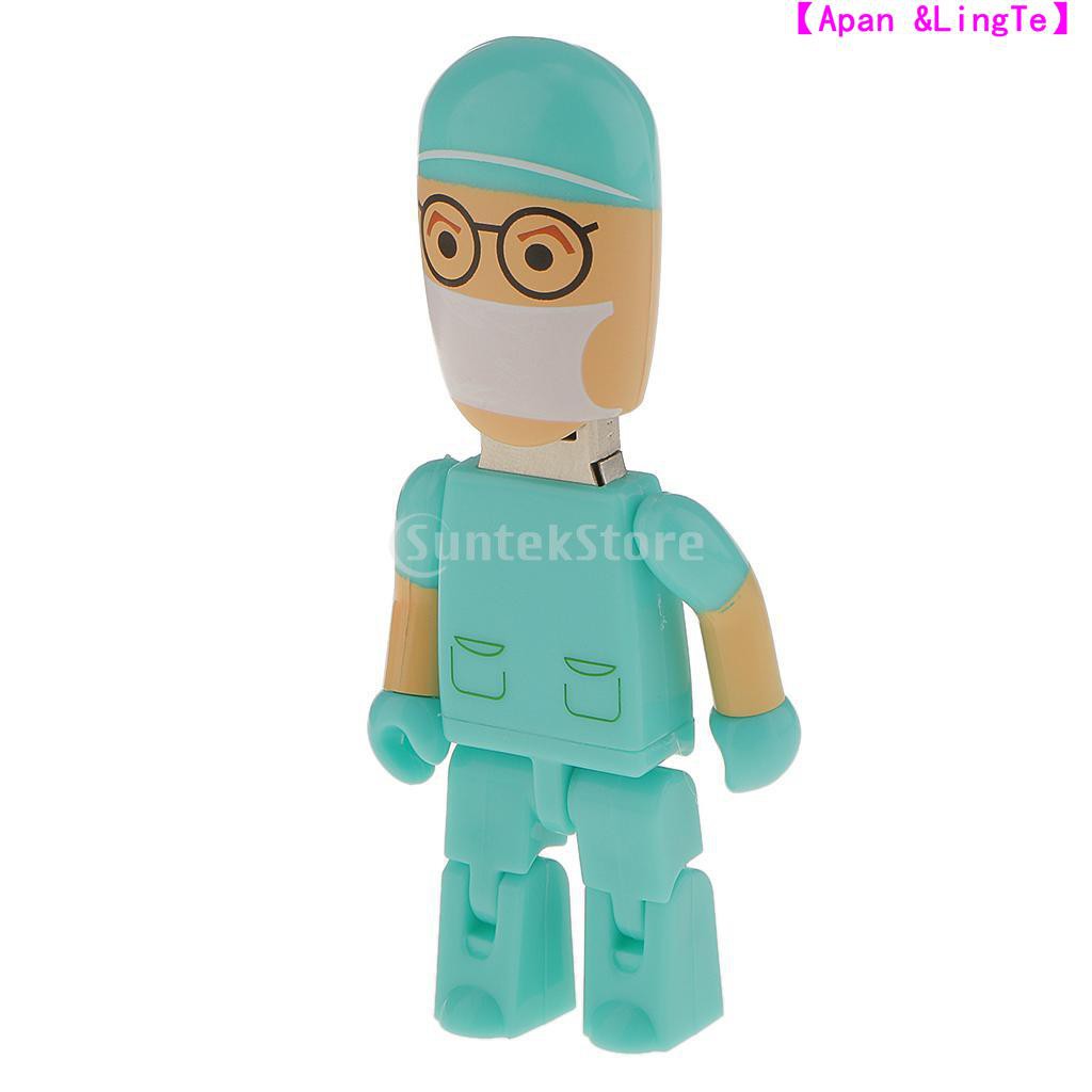 ãLAãUSB Flash Drive Bentuk Kapasitas Kartun Dokter 8GB