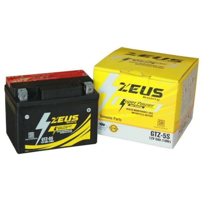 Aki Motor Yamaha New Vixion GTZ5S Zeus Aki Kering Ayo Beli