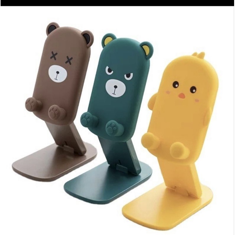 HD40 Stand Holder KARAKTER LUCU Tablet Ipad Universal Dudukan Hp Phone