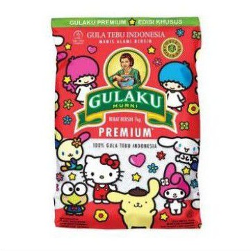 Gulaku 1kg premium edisi Hello Kitty