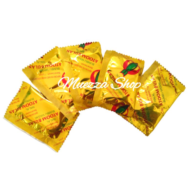 

Gooku 28 Store Bumbu Atoom/Atom Bulan Box Sachet 7 Gram