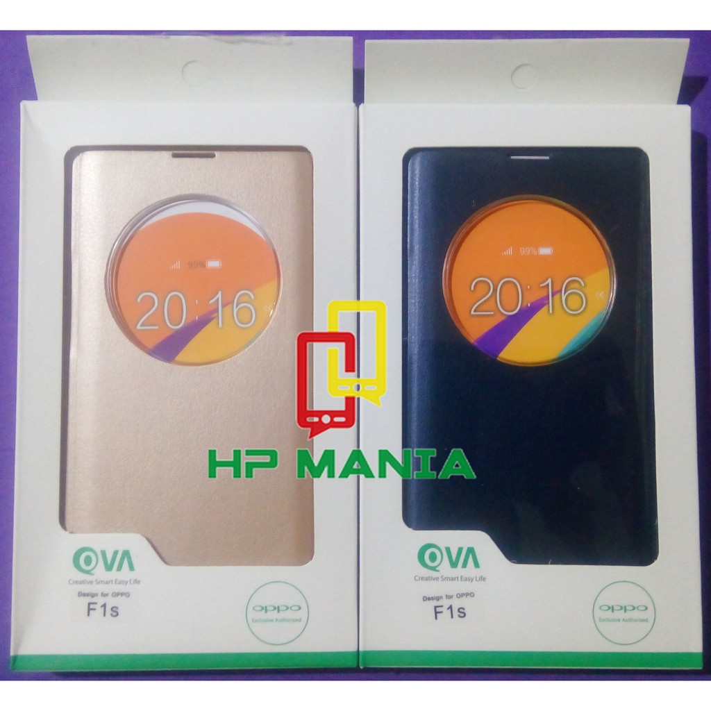 FLIP CASE OPPO F1S PLUS SELFIE EXPERT ASLI ORIGINAL| FLIP SMART COVER