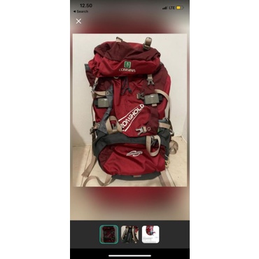 Tas Consina Stronghold 60L Merah (Preloved)